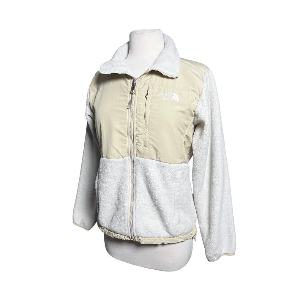 NORTHFACE Women’s Denali Fleece Zip Up Mixed Media Outerwear Jacket - Picture 4 of 5